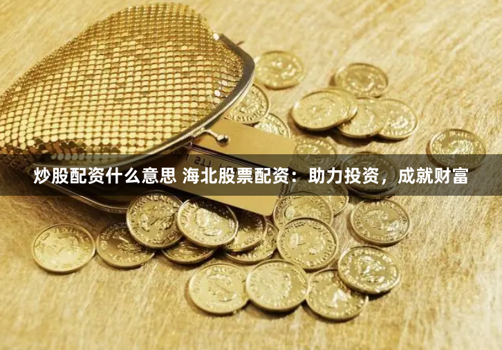 炒股配资什么意思 海北股票配资：助力投资，成就财富